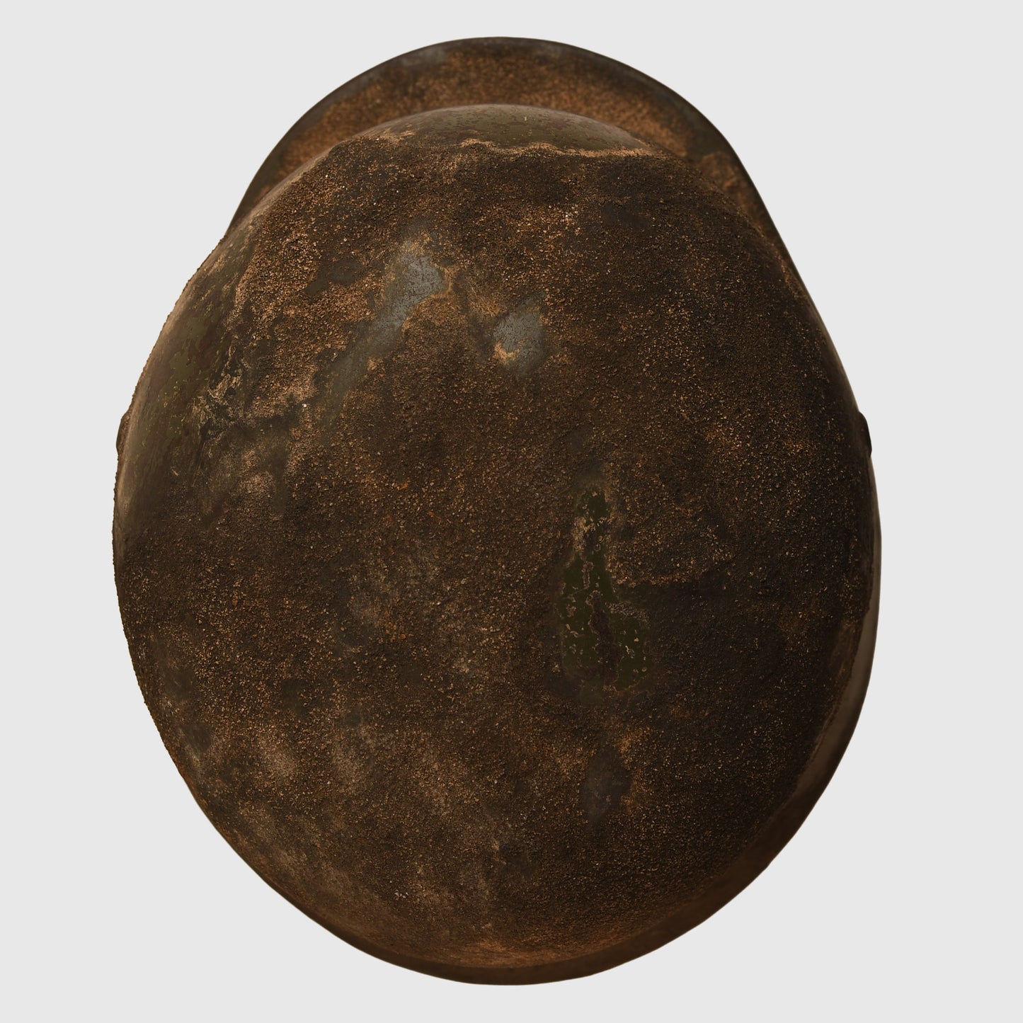 GERMAN WWII CAMOUFLAGED M.35 ARMY COMBAT HELMET