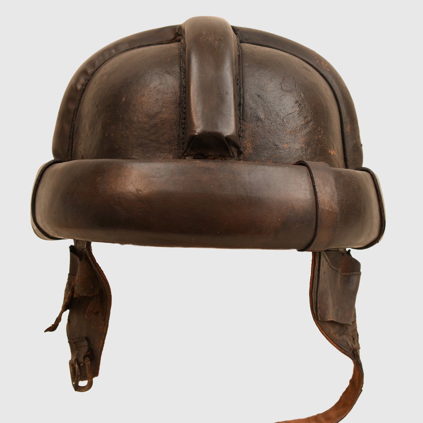 Italian WWI Aviators Leather Flying Helmet