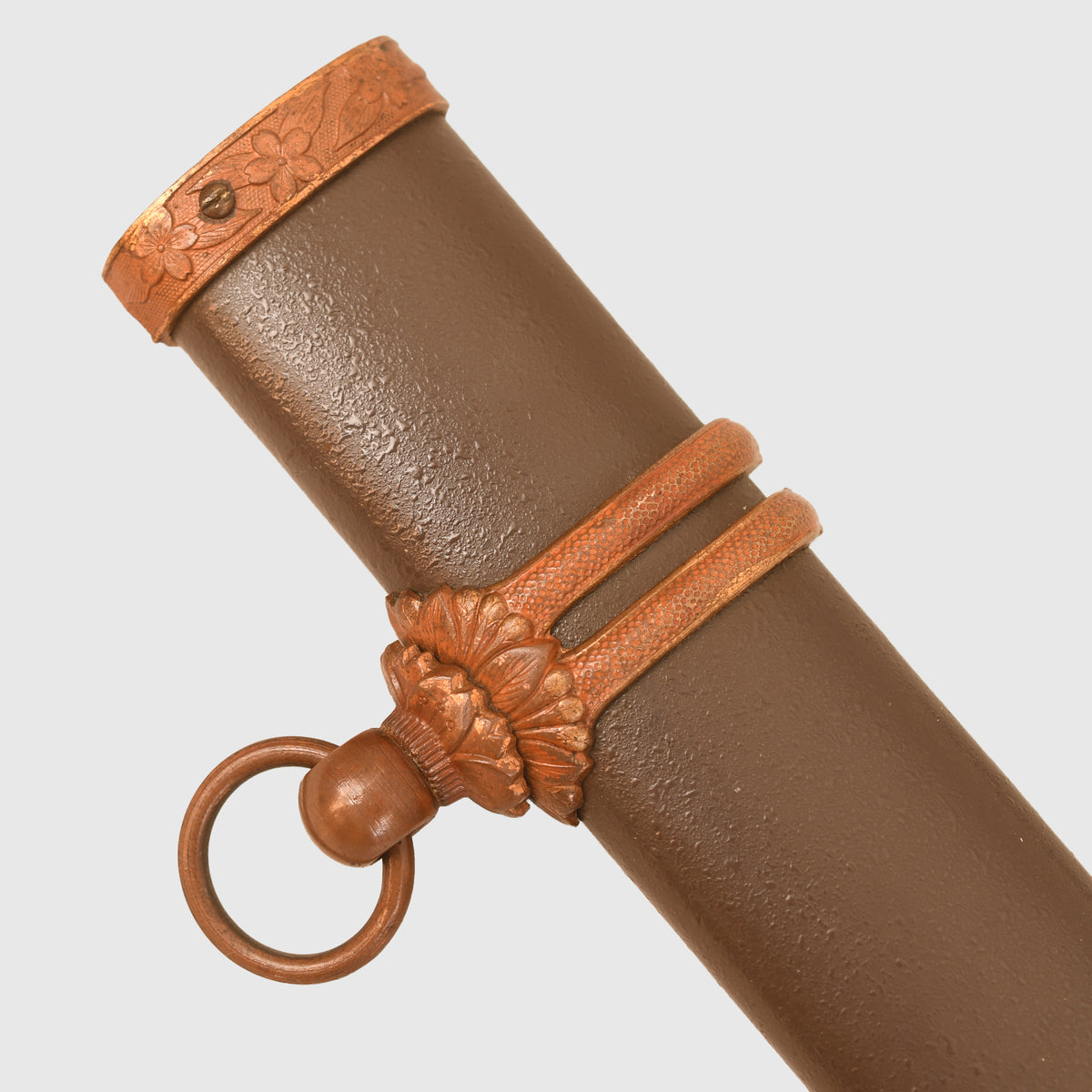 JAPANESE WWII MILITARY KATANA DISPLAY PIECE FITTINGS