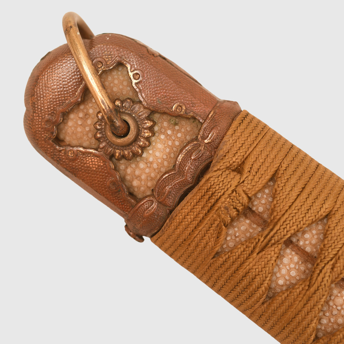 JAPANESE WWII MILITARY KATANA DISPLAY PIECE FITTINGS