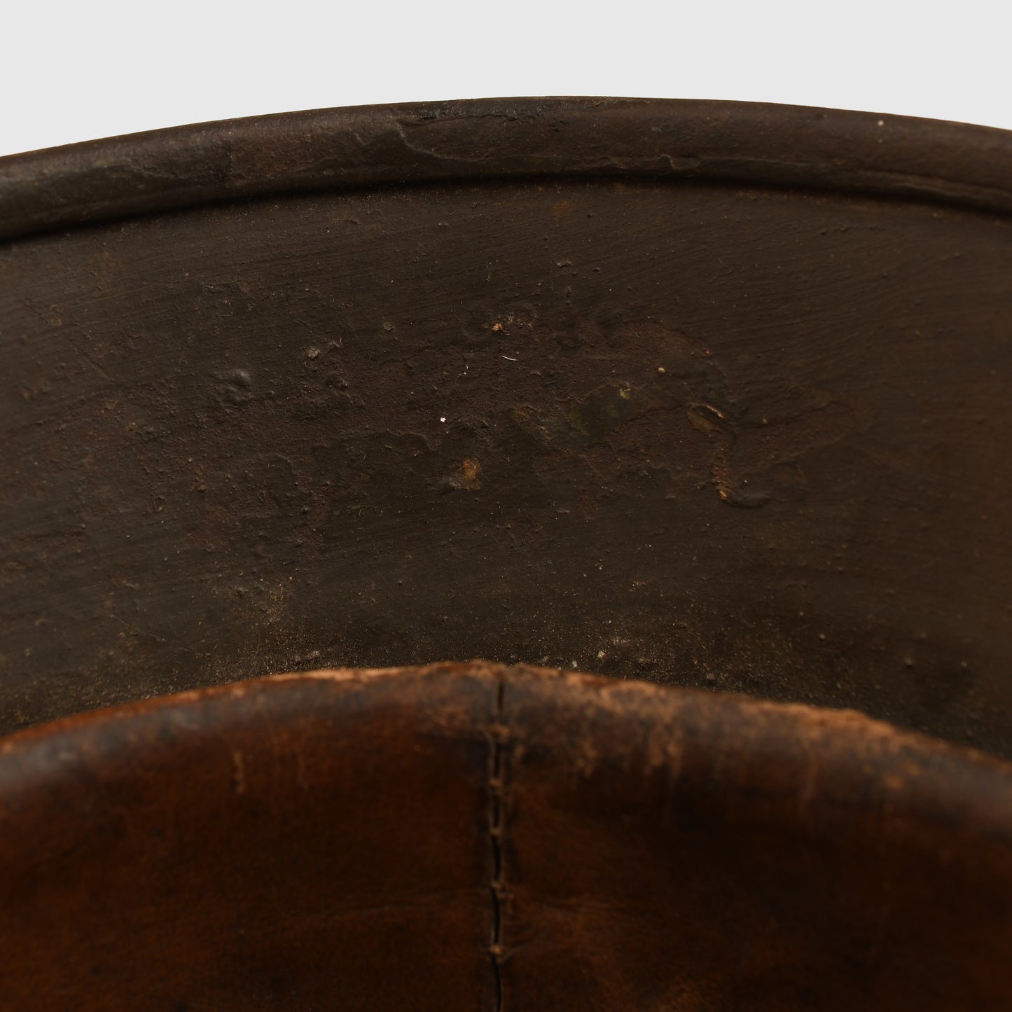 GERMAN WWII CAMOUFLAGED M.35 ARMY COMBAT HELMET