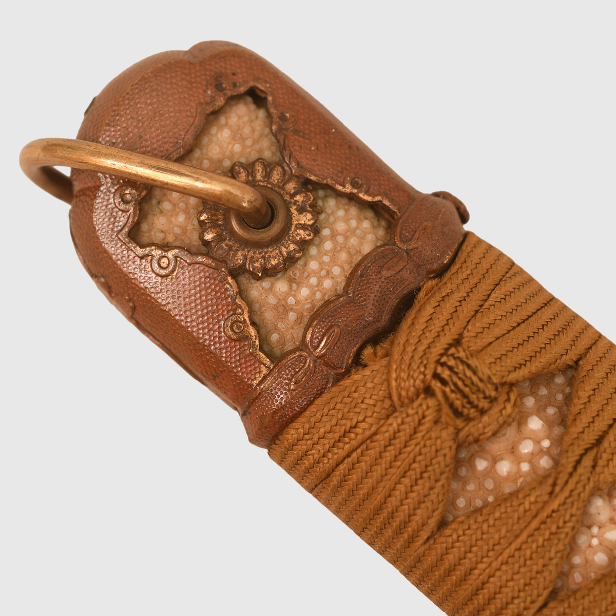 JAPANESE WWII MILITARY KATANA DISPLAY PIECE FITTINGS