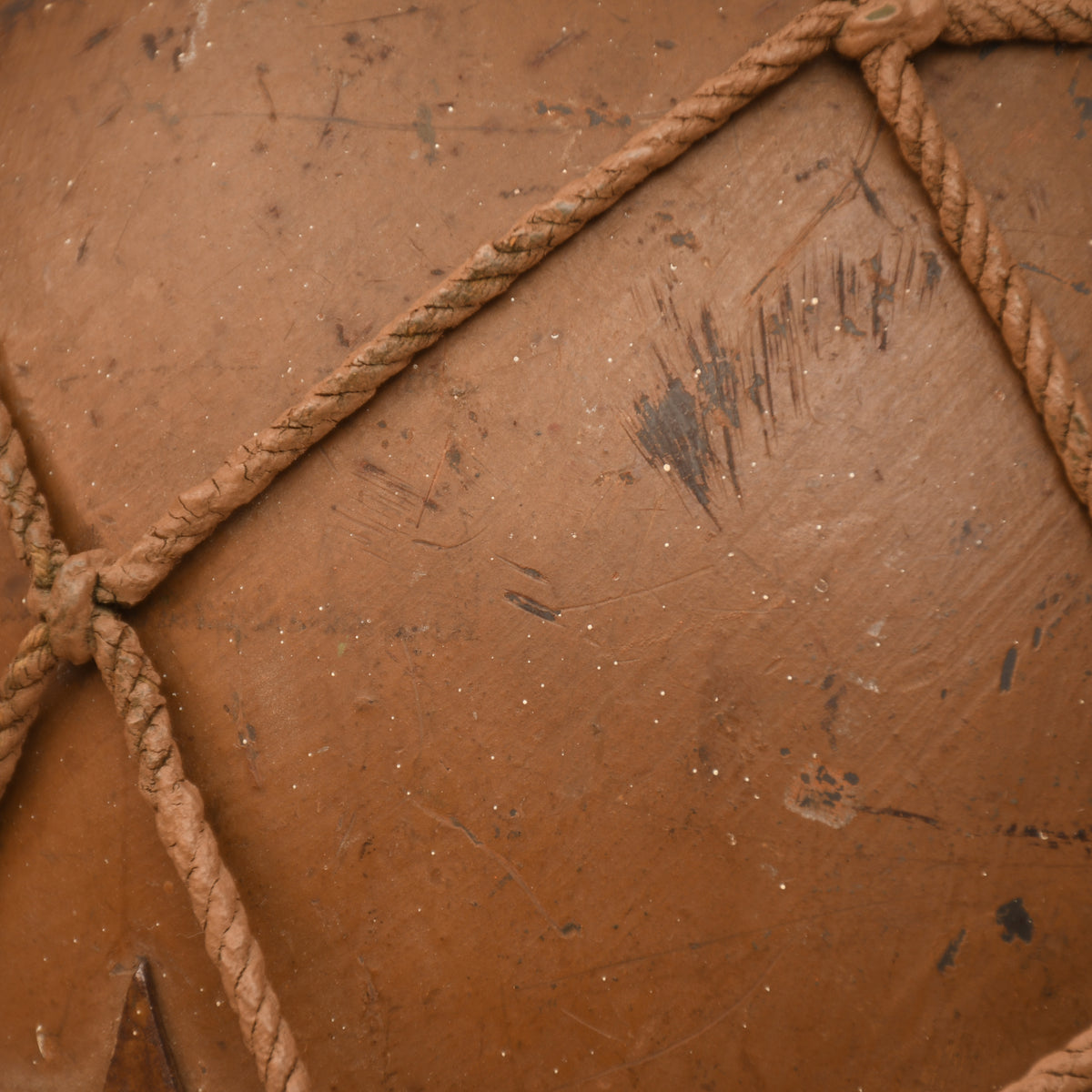JAPANESE WWII TYPE 90 ARMY COMBAT HELMET WITH STRING NET