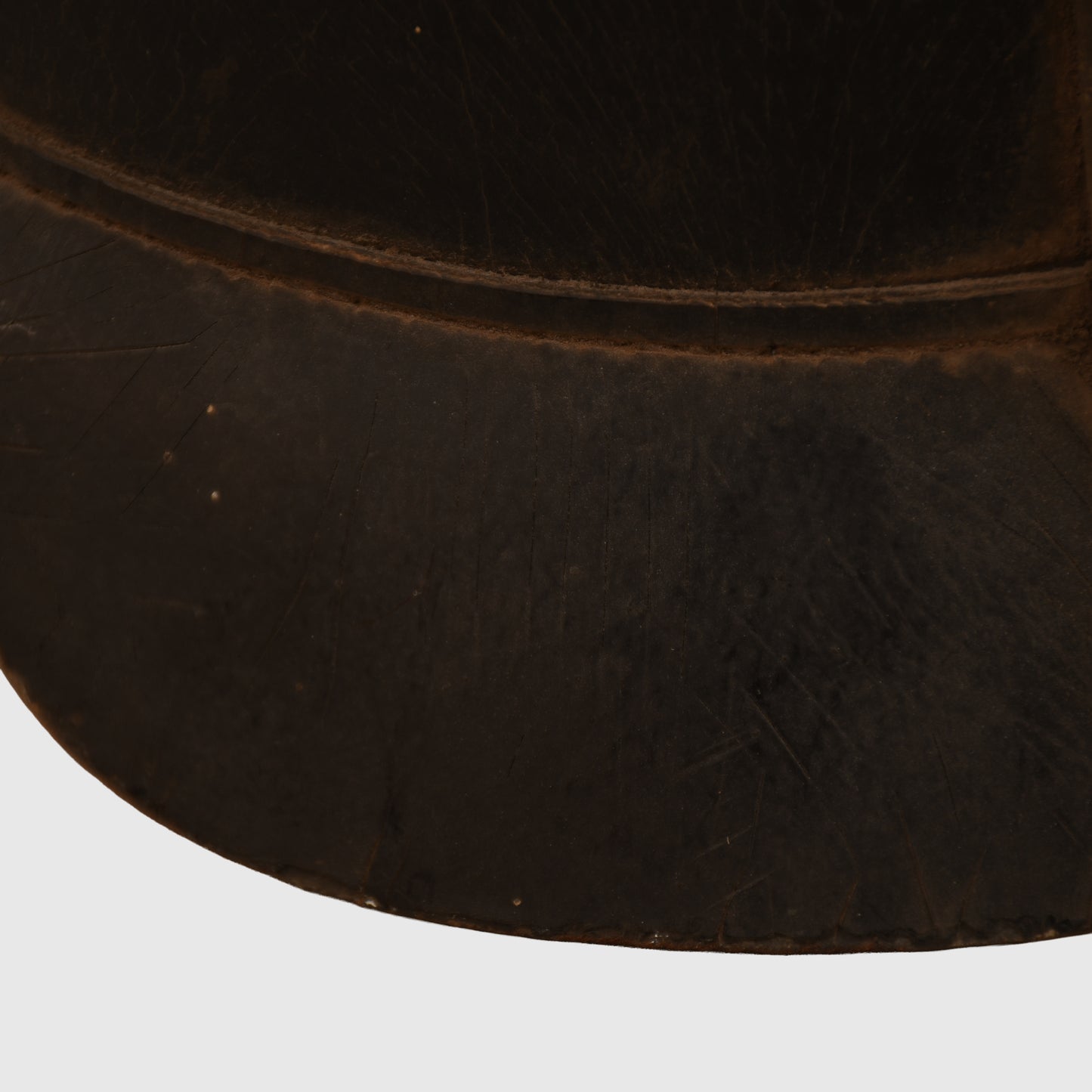 GERMAN WWI BATTLEFIELD PICK-UP UNTOUCHED SAXON ENLISTED RANKS PICKELHAUBE