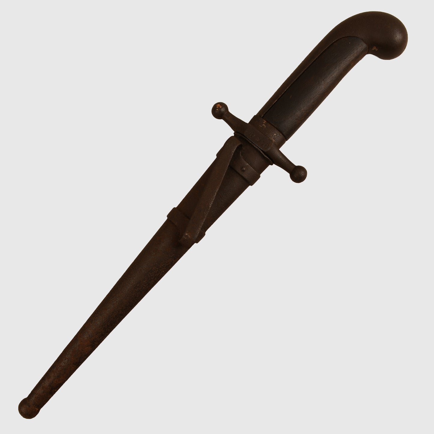 ITALIAN WWII MODEL 1923 MVSN DISPLAY PIECE WITHOUT ANY GRIP INSIGNIA