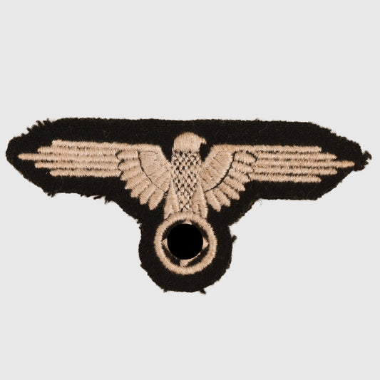 German WWII Waffen SS Machine Embroidered Arm Eagle
