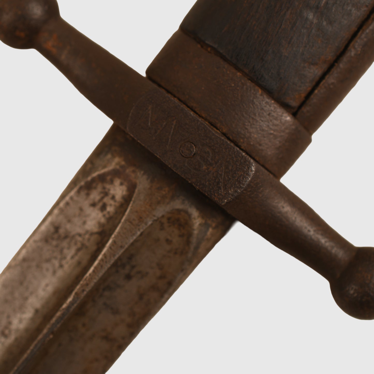 ITALIAN WWII MODEL 1923 MVSN DISPLAY PIECE WITHOUT ANY GRIP INSIGNIA