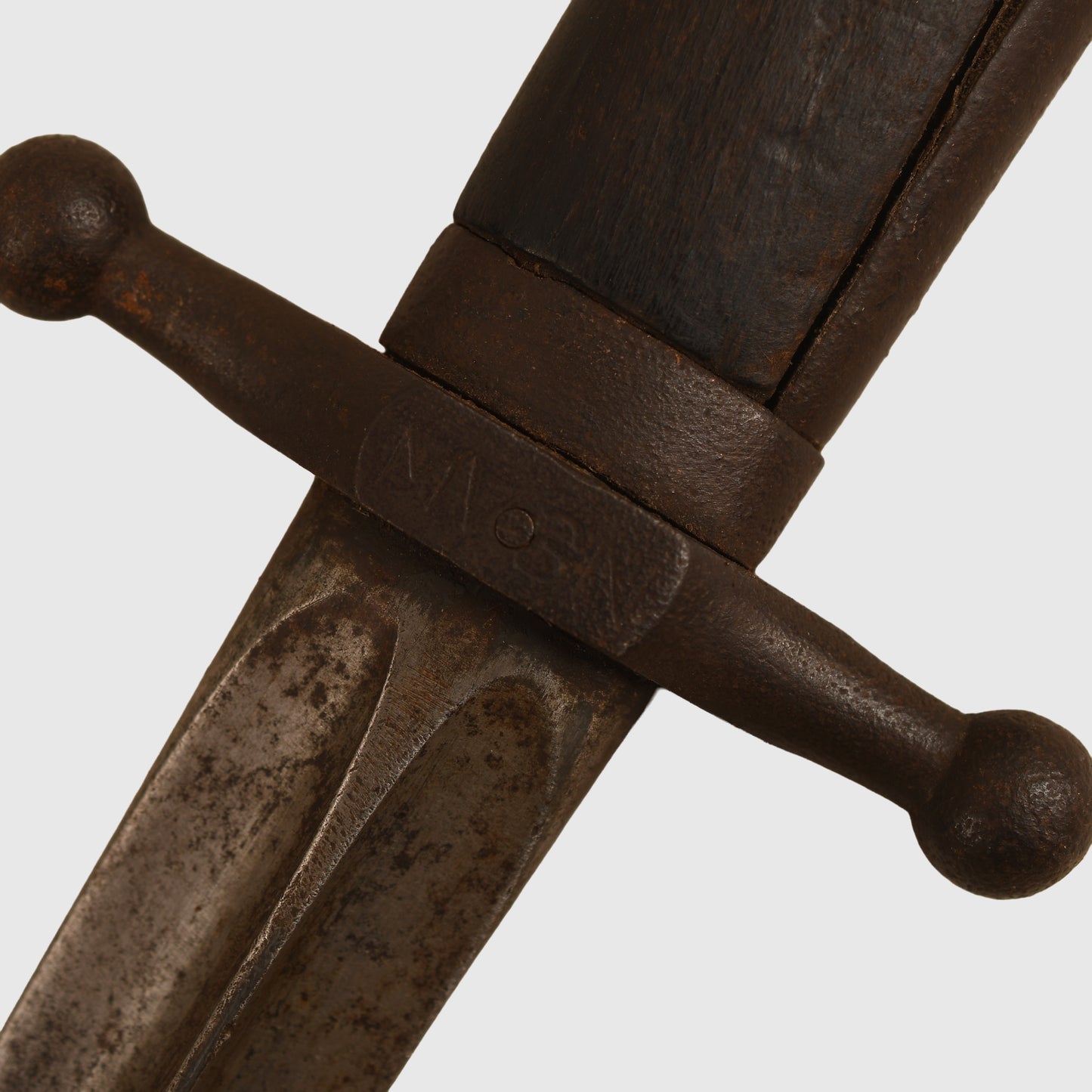 ITALIAN WWII MODEL 1923 MVSN DISPLAY PIECE WITHOUT ANY GRIP INSIGNIA