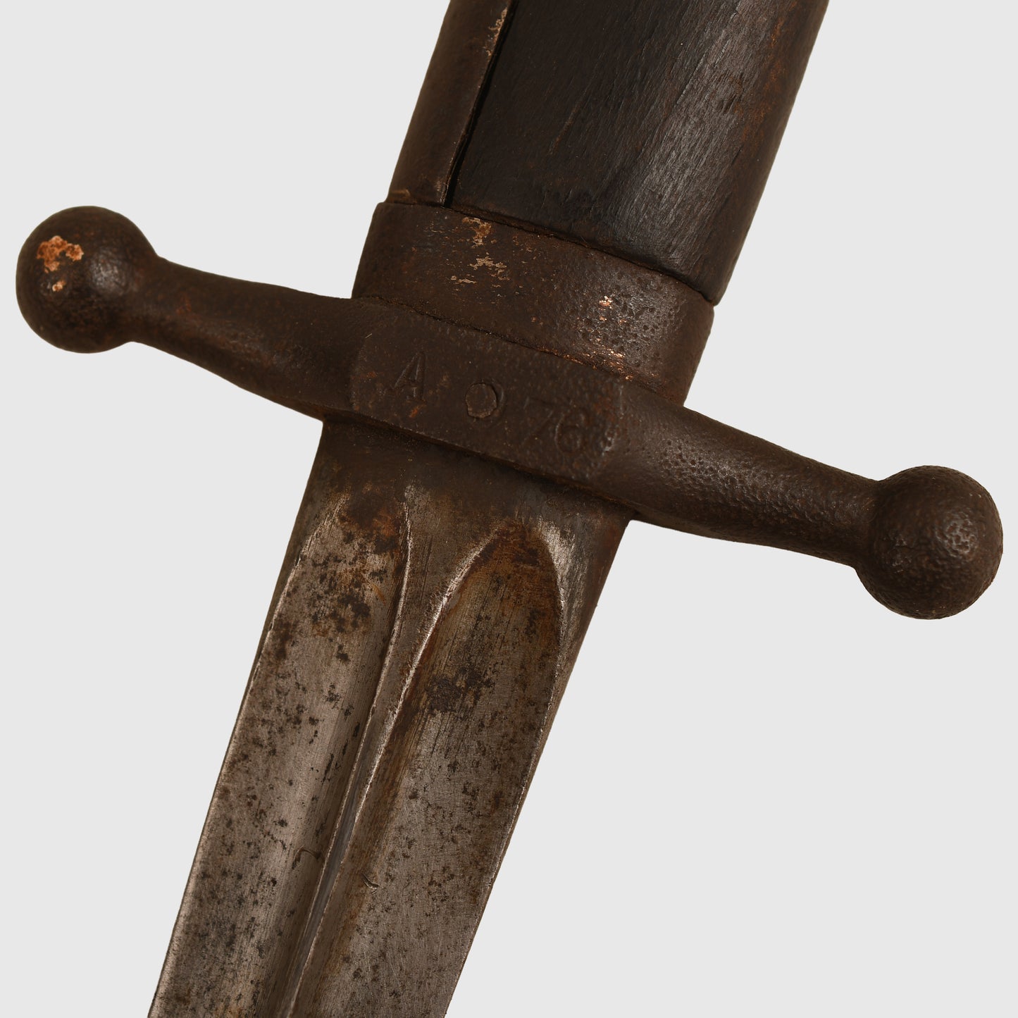 ITALIAN WWII MODEL 1923 MVSN DISPLAY PIECE WITHOUT ANY GRIP INSIGNIA
