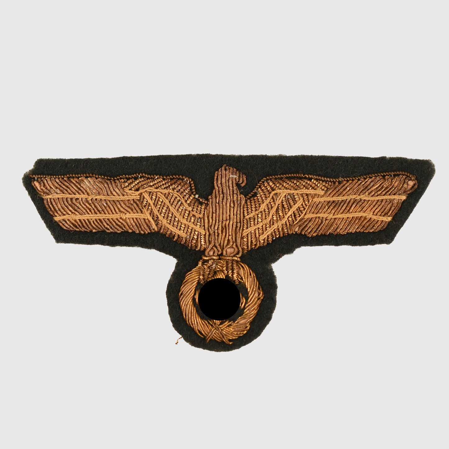 GERMAN WWII ARMY GENERALS GOLD WIRE WOVEN BREAST EAGLE