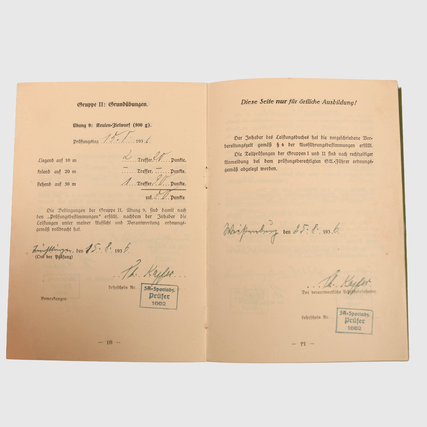 German WWII Luftwaffe Flak Paper Grouping