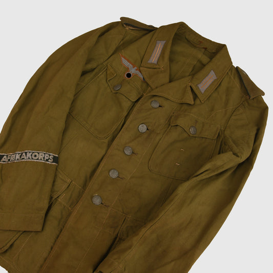 German WWII Pioneer Man’s Late Pattern Tropical Tunic