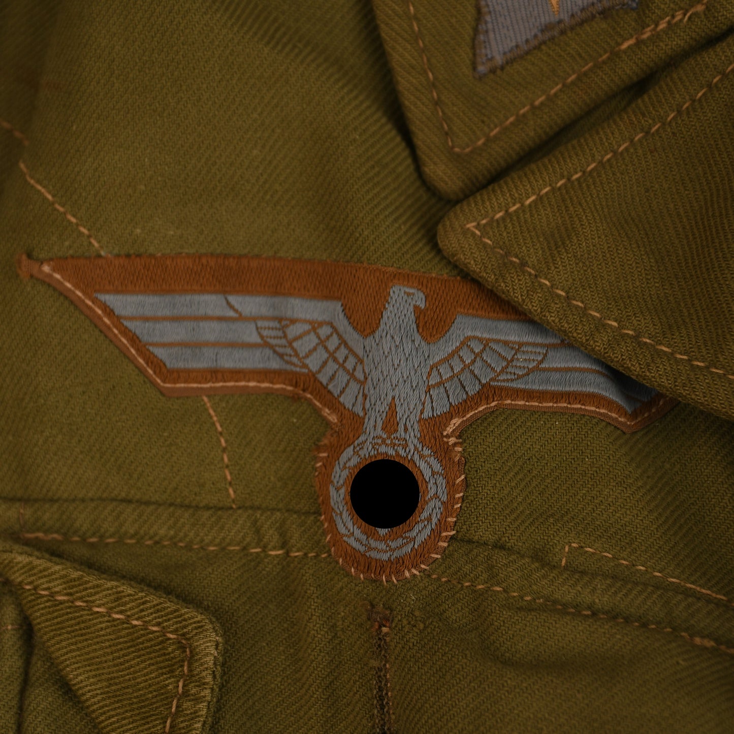 German WWII Pioneer Man’s Late Pattern Tropical Tunic