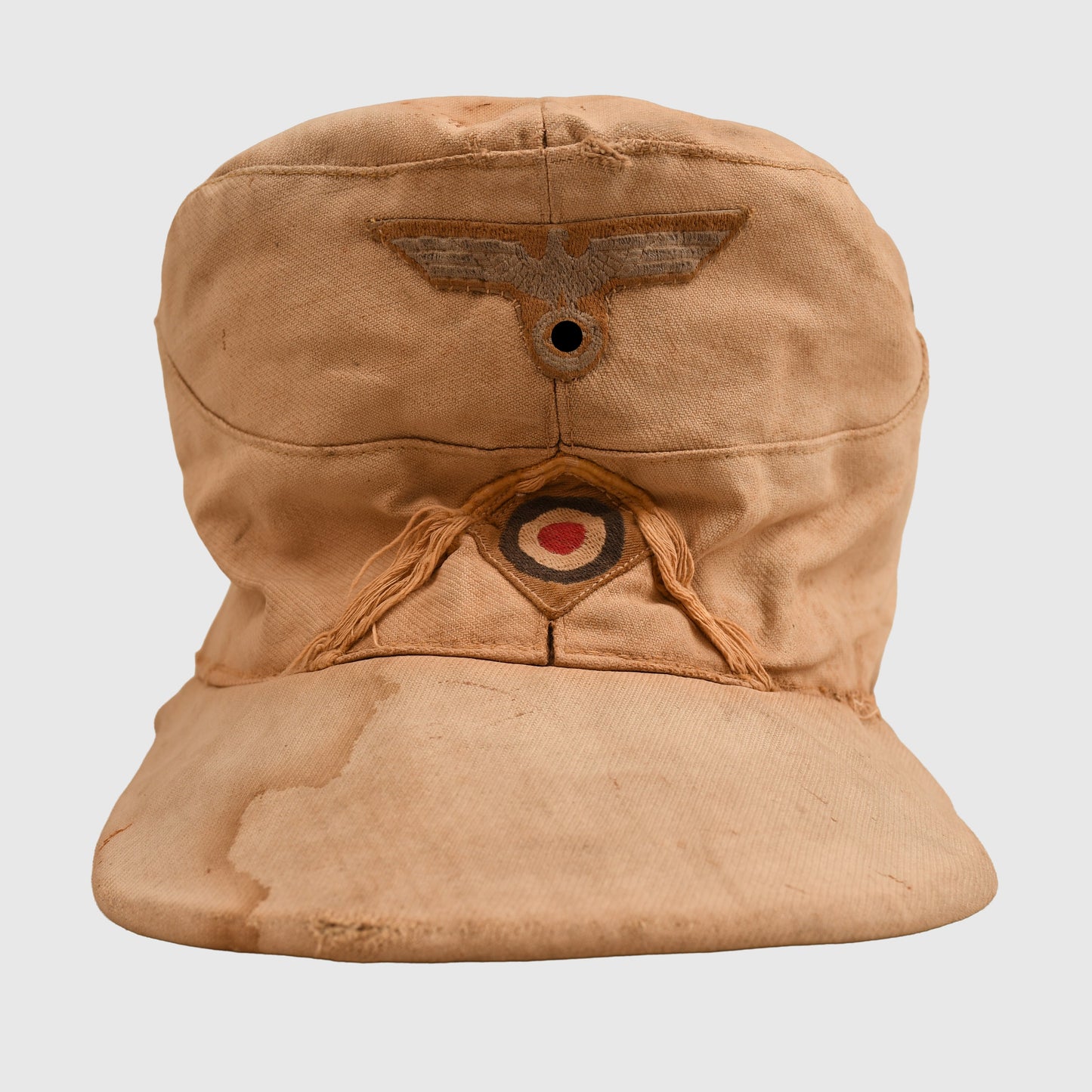 GERMAN WWII AFRIKAKORPS SIGNALS M40 FIELD CAP