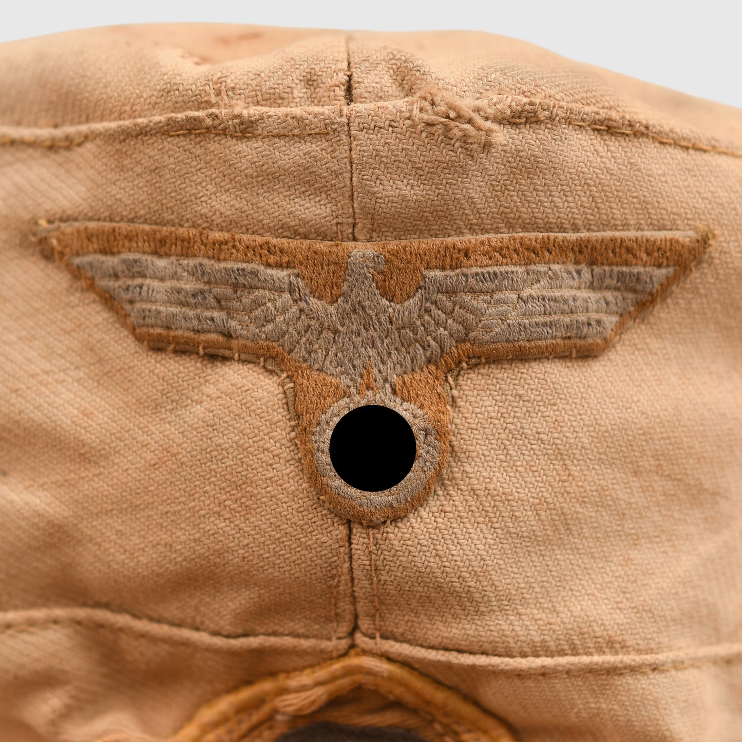 GERMAN WWII AFRIKAKORPS SIGNALS M40 FIELD CAP