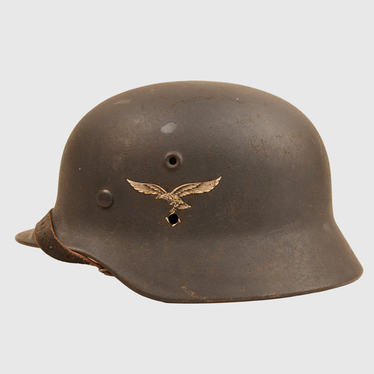 German WWII Single Decal M40 Luftwaffe Combat Helmet