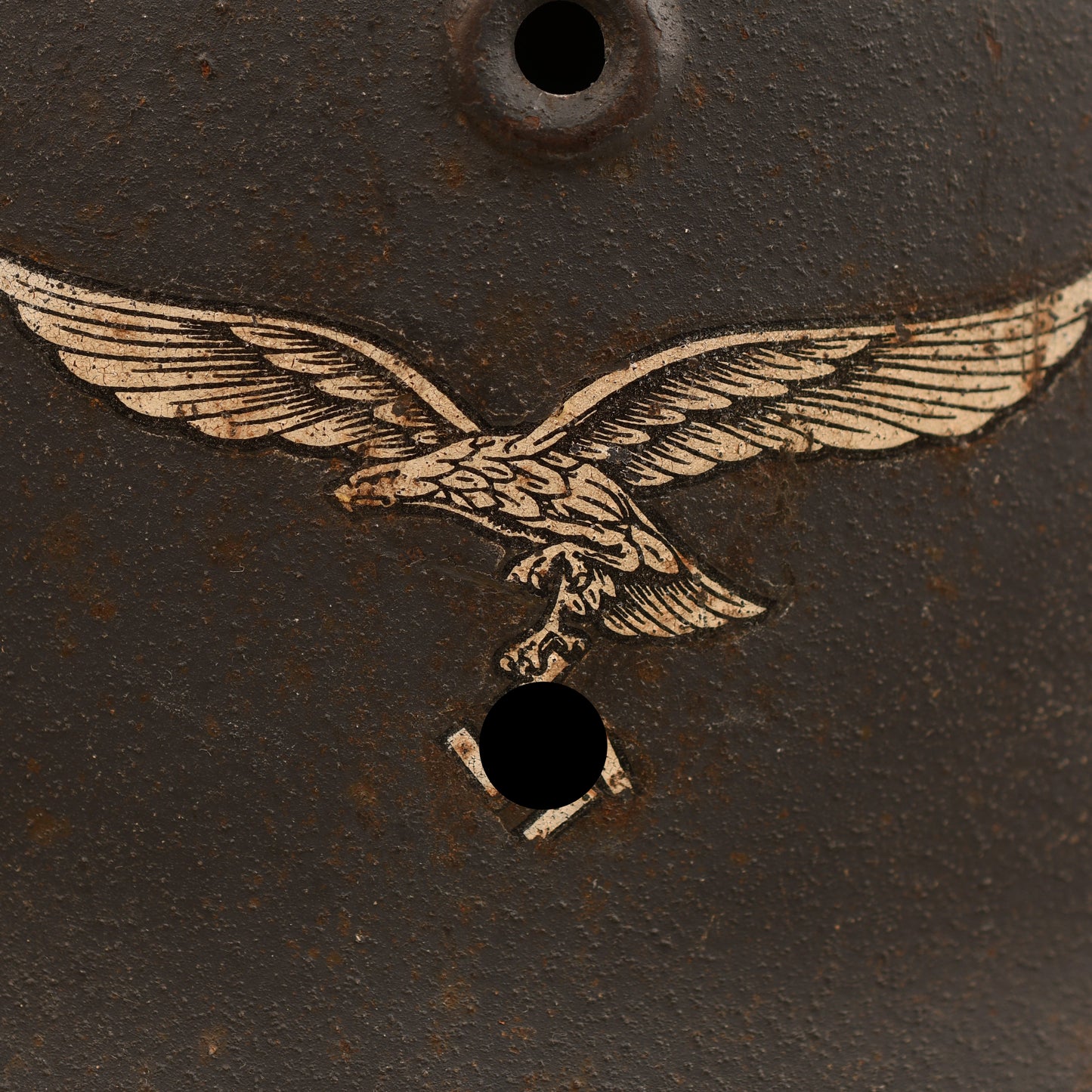 German WWII Single Decal M40 Luftwaffe Combat Helmet