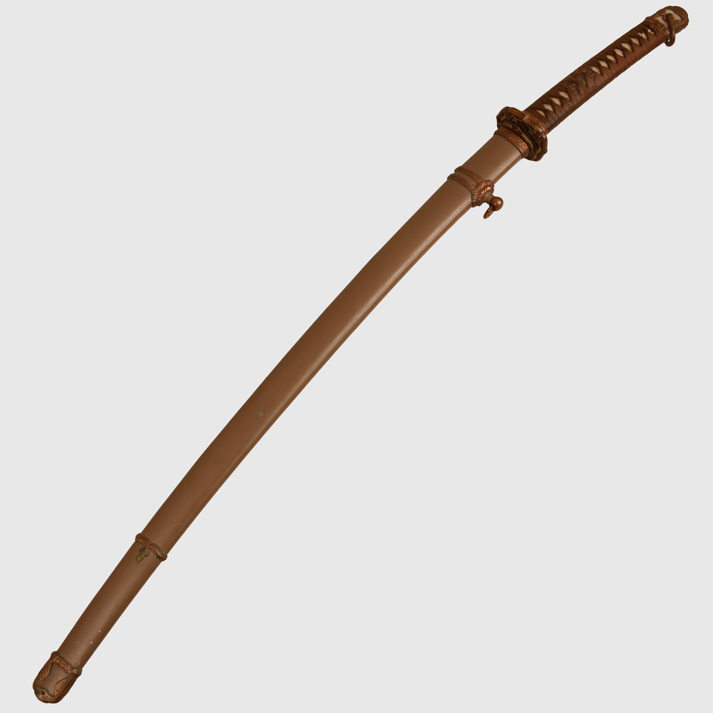 JAPANESE WWII ARMY OFFICERS DISPLAY PIECE