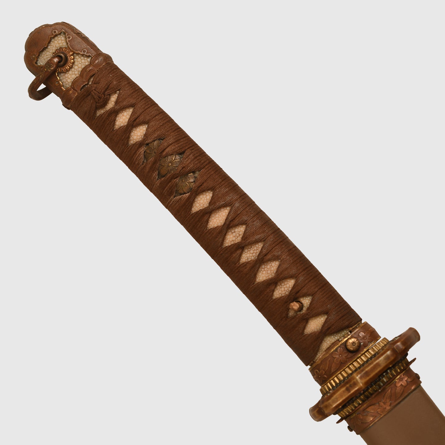 JAPANESE WWII ARMY OFFICERS DISPLAY PIECE