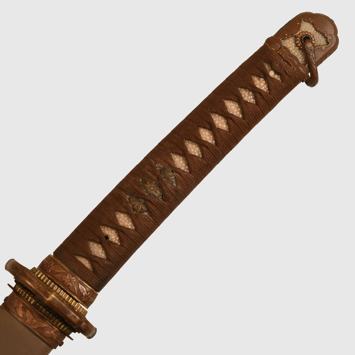 JAPANESE WWII ARMY OFFICERS DISPLAY PIECE