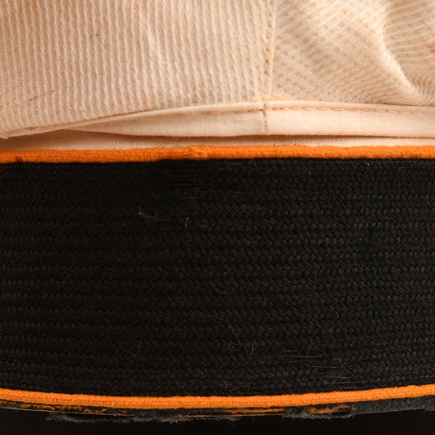 German WWII Luftwaffe White Top Flight Section Visor Cap