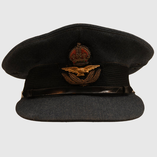 BRITISH WWII RAF OFFICERS CAP