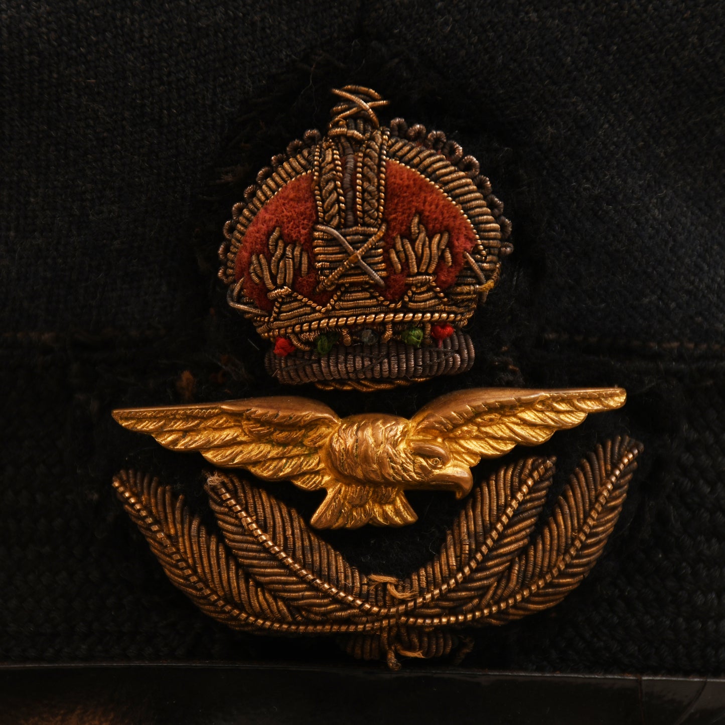BRITISH WWII RAF OFFICERS CAP