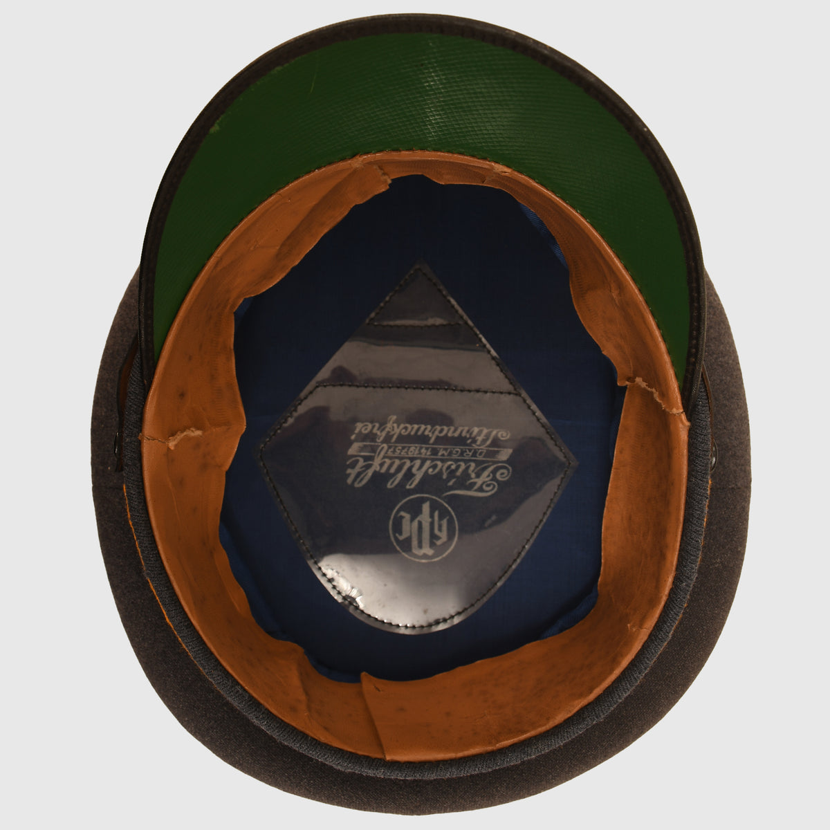 GERMAN WWII LUFTWAFFE NCO OR MAN’S VISOR CAP OF THE RESERVE