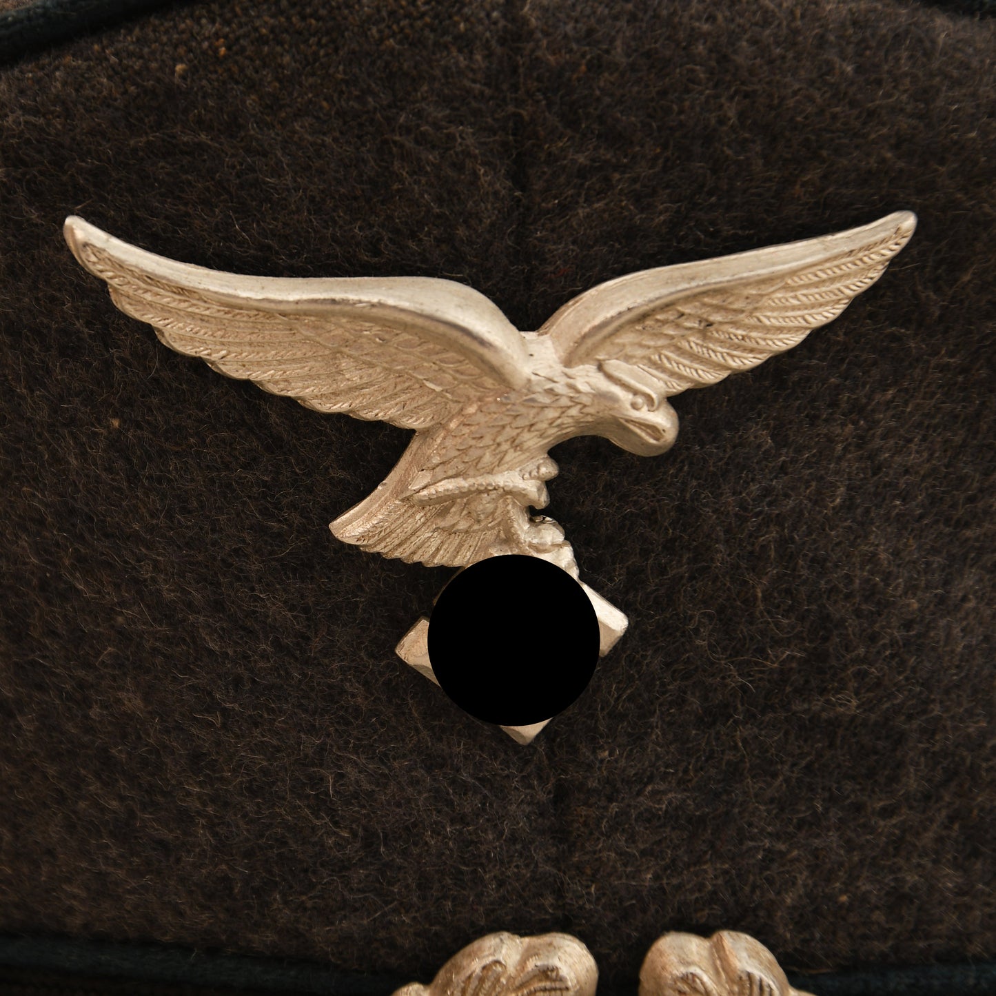 German WWII Luftwaffe Medical Section NCO or Man’s Visor Cap