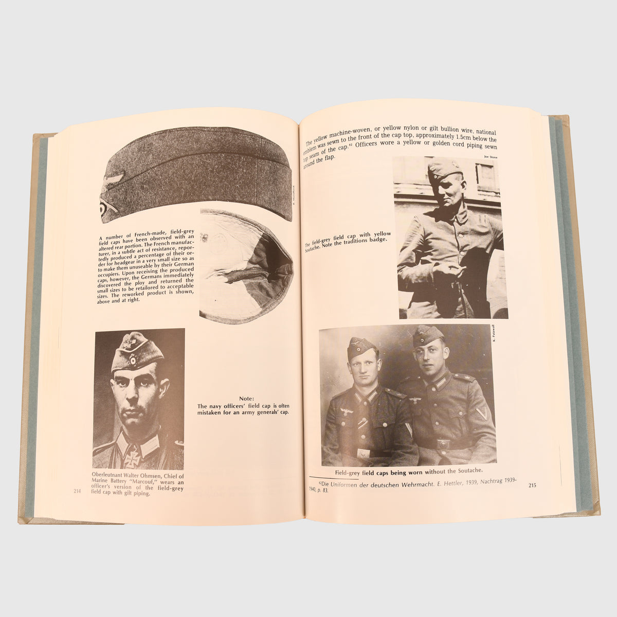 GERMAN WWII HEADGEAR OF HITLER’S GERMANY VOLUME 1