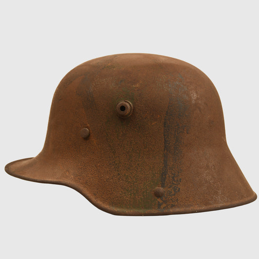 German WWI M16 Camouflage Trench Helmet