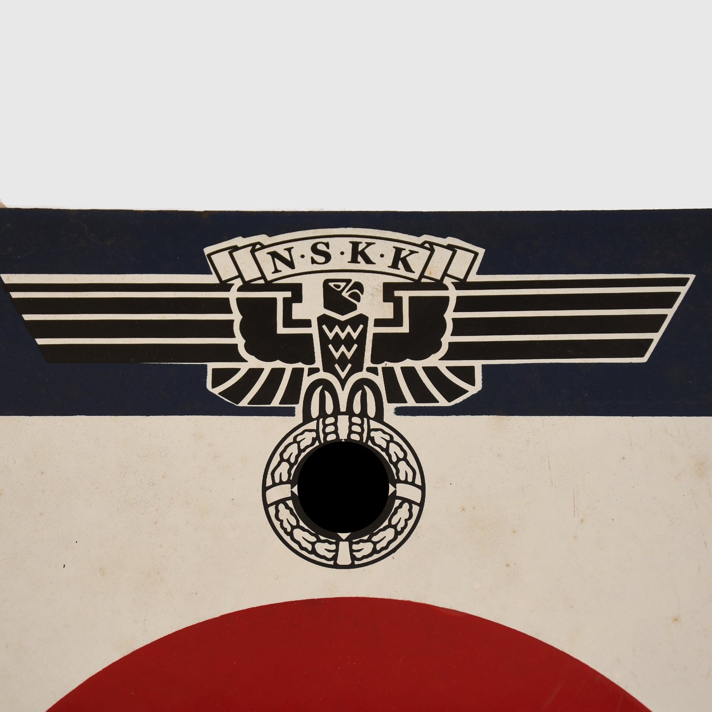 GERMAN WWII NSKK MOTOR REPAIR SHOP SIGN