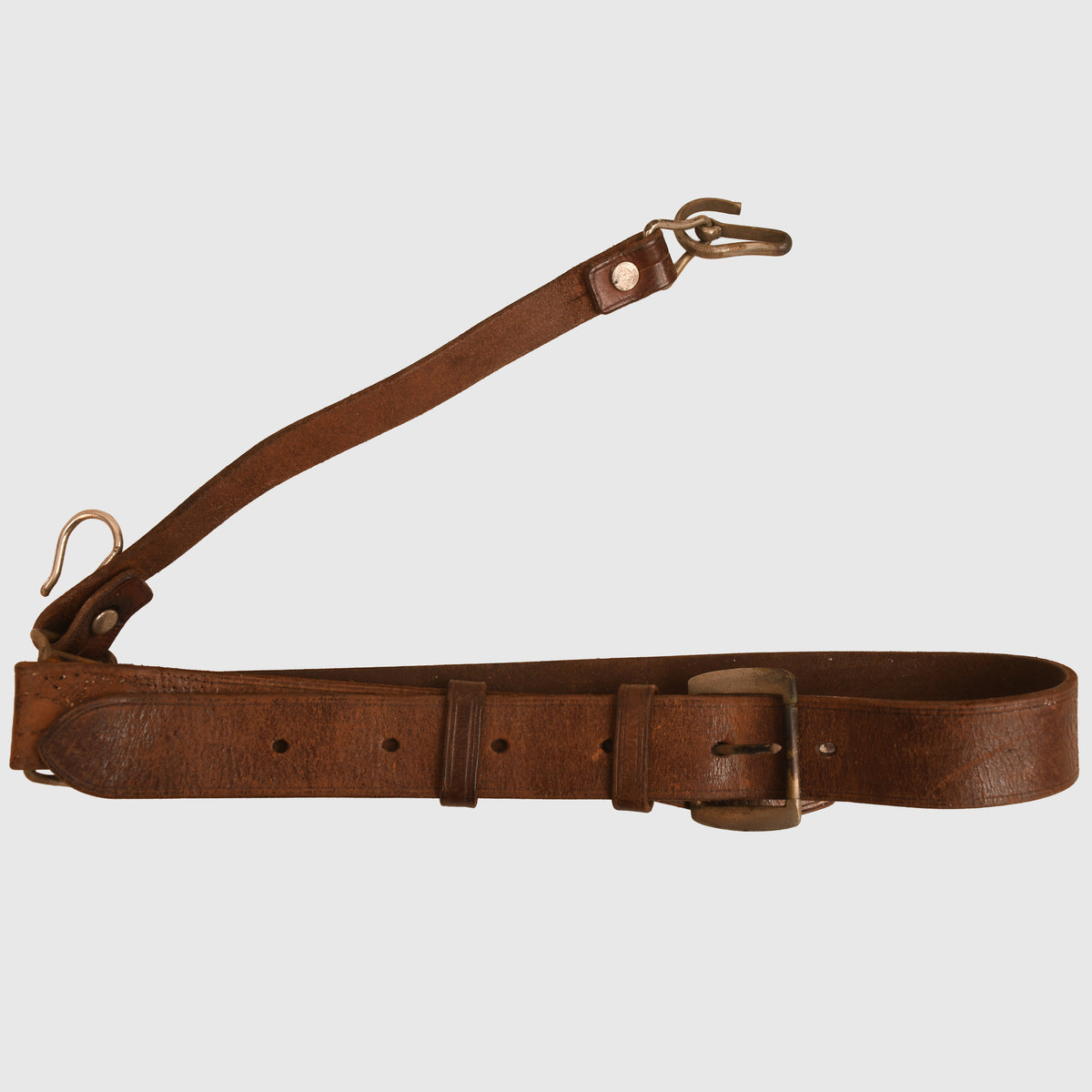 JAPANESE WWII NCO SWORD BELT AND HANGER
