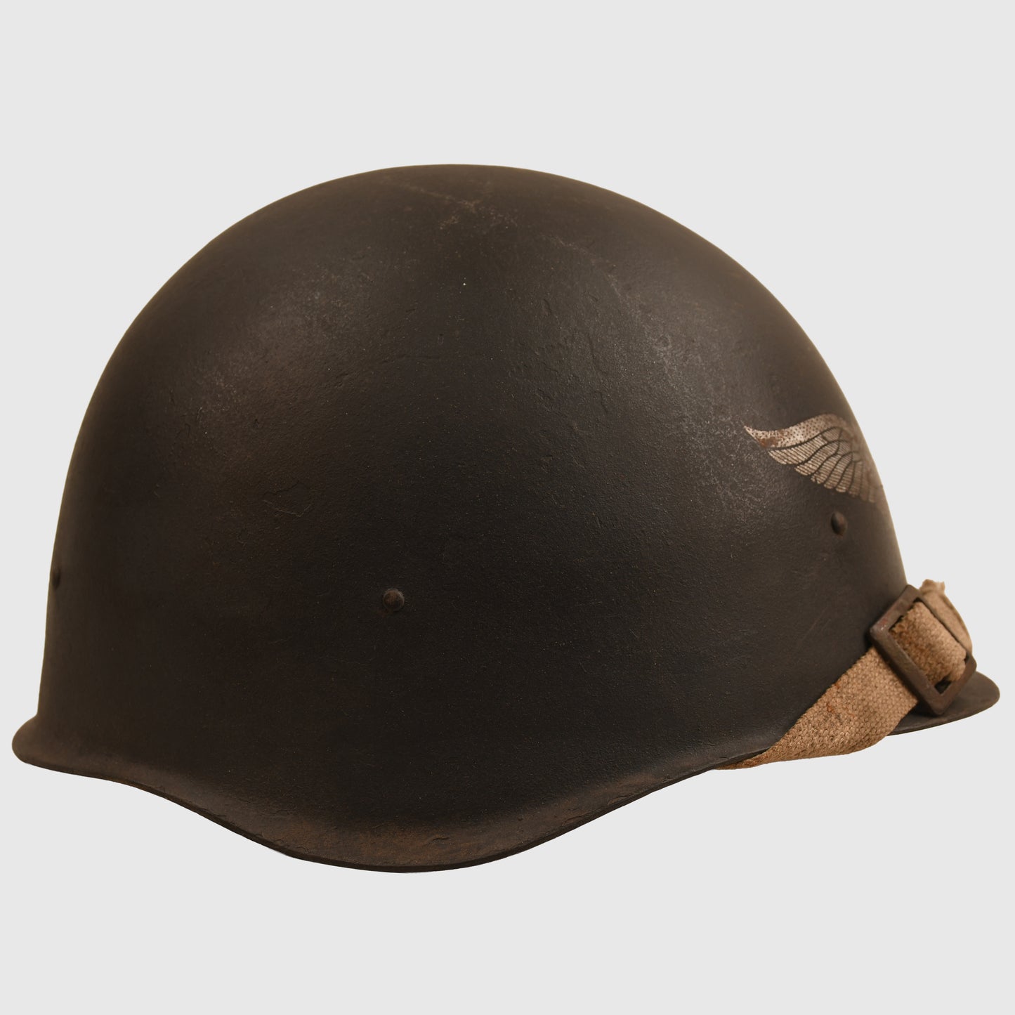 RUSSIAN/GERMAN WWII RUSSIAN GERMAN LUFTSCHUTZ HELMET