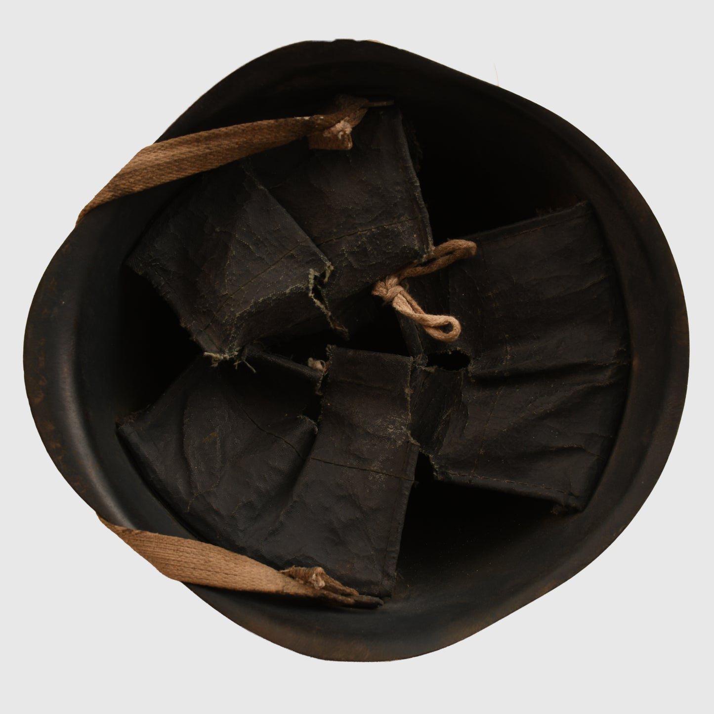 RUSSIAN/GERMAN WWII RUSSIAN GERMAN LUFTSCHUTZ HELMET