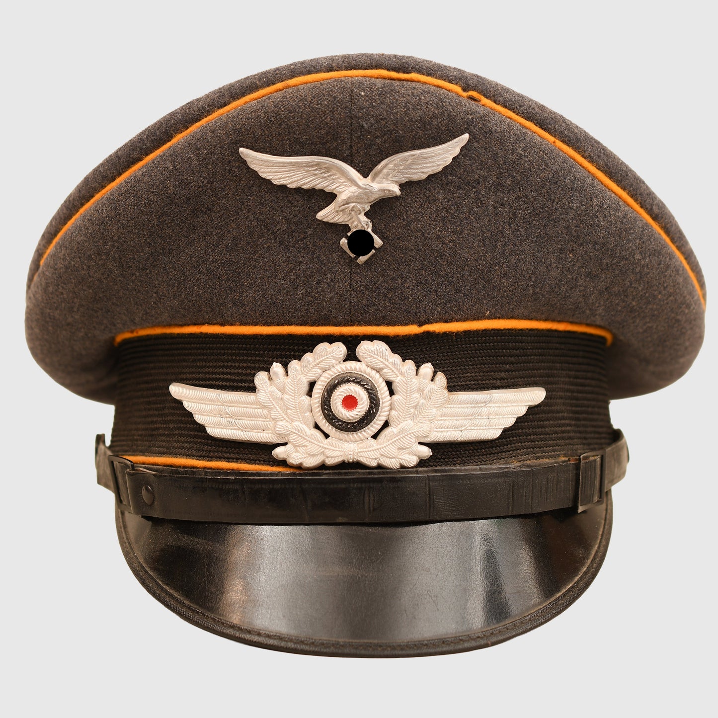 German WWII Luftwaffe Flight Section Cap