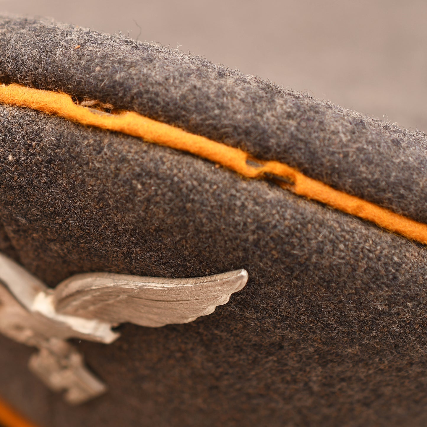 German WWII Luftwaffe Flight Section Cap