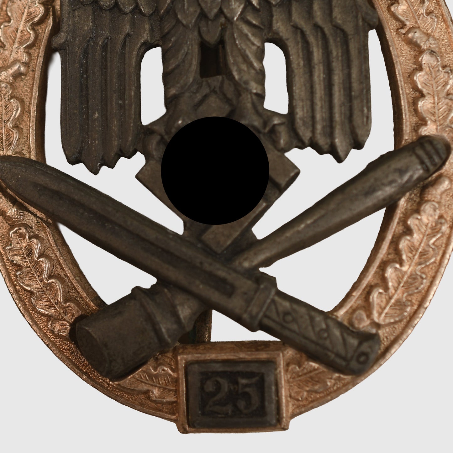 GERMAN WWII 25 GENERAL ASSAULT BADGE BY RK
