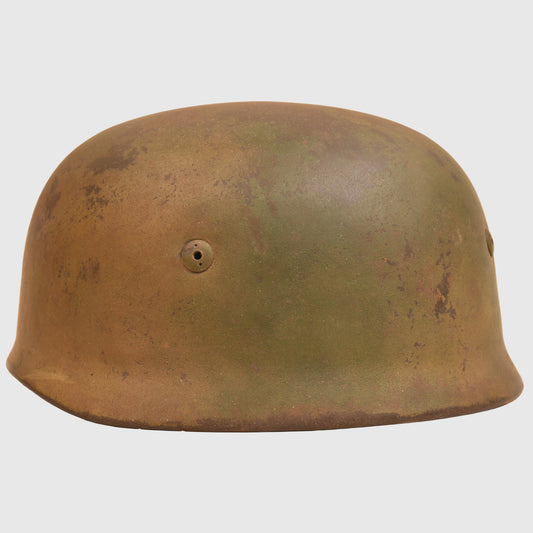 GERMAN WWII LUFTWAFFE CAMOFLAGE M.38 PARATROOPER HELMET