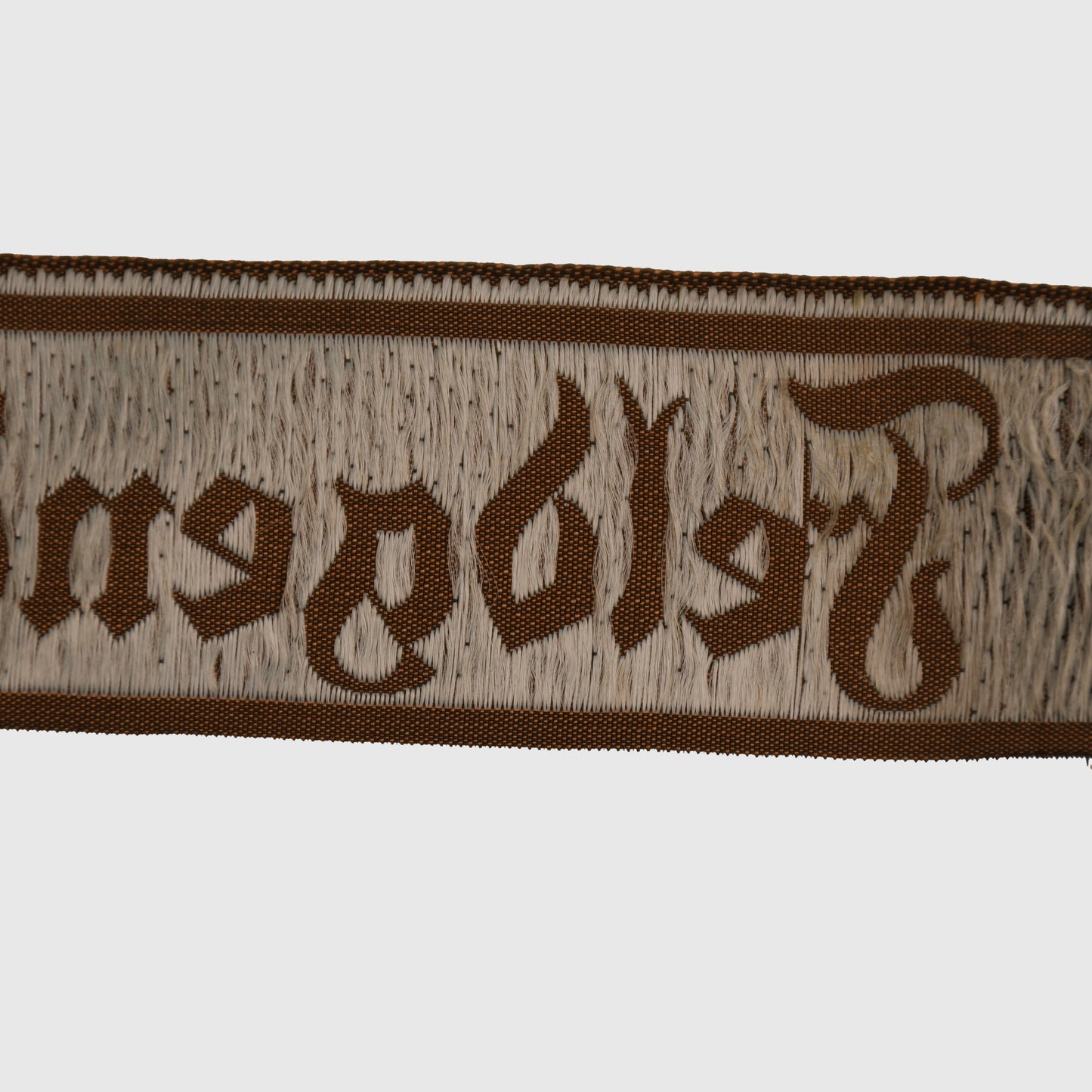 GERMAN WWII ARMY FIELD POLICE (FELDGENDARMERIE) CUFF TITLE