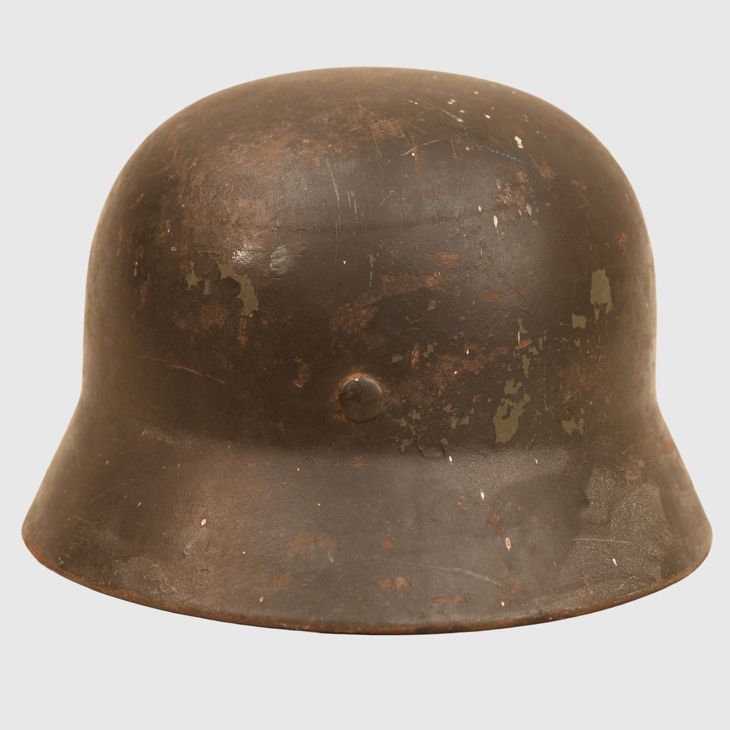 German WWII Police Double Decal Helmet