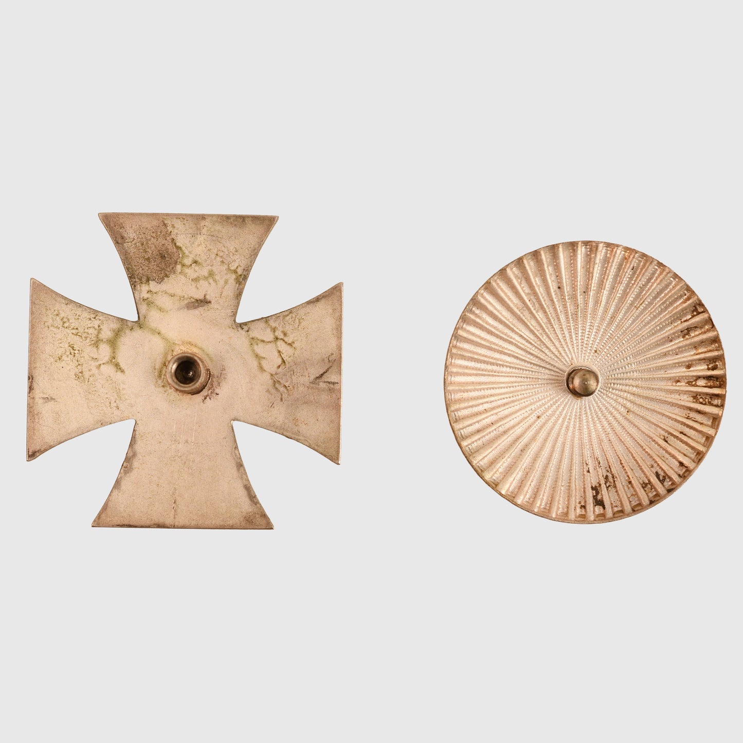 German WWII Iron Cross First Class Disc Back