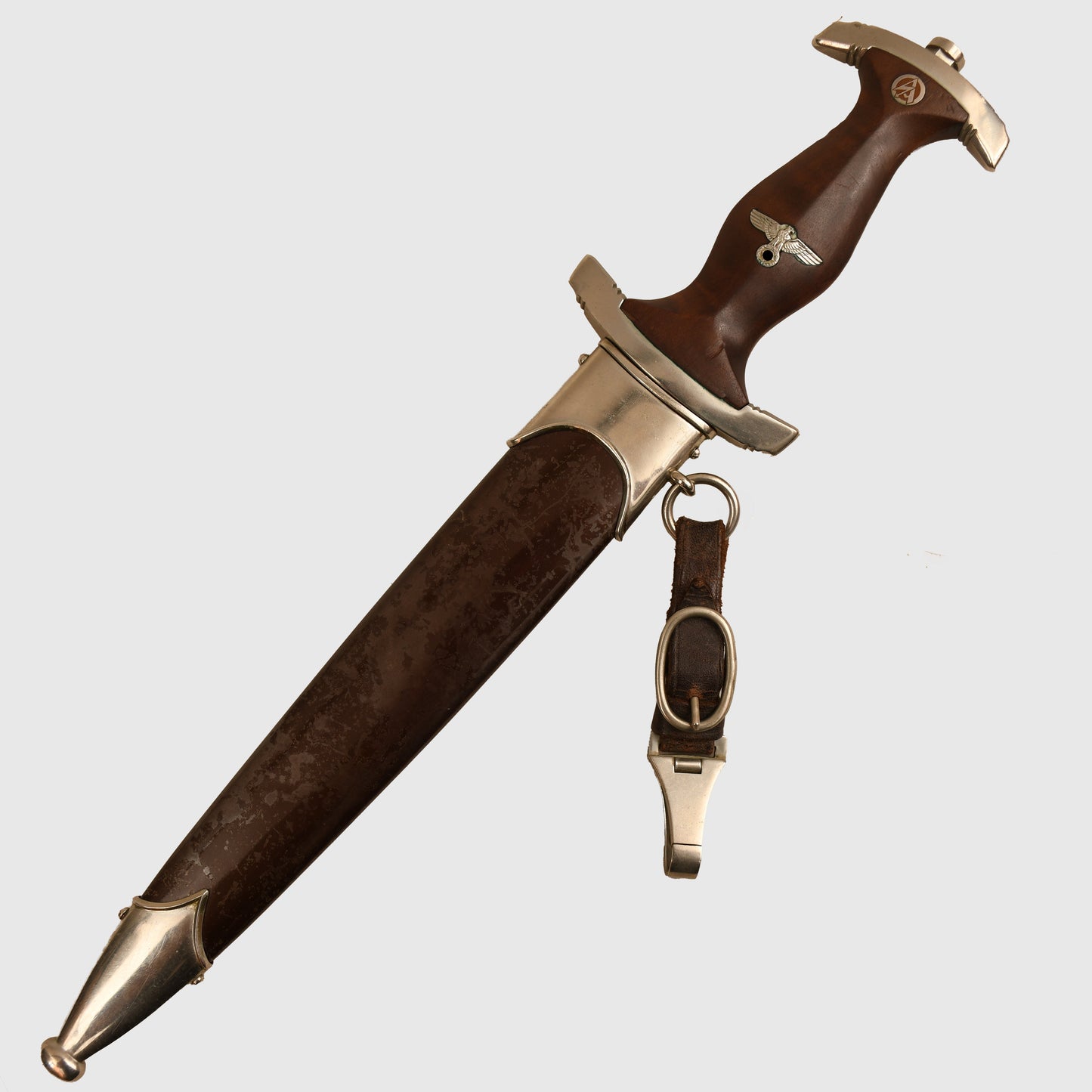 GERMAN WWII SA MANS DISPLAY PIECE PRESENTED TO A BRIGADFUHRER