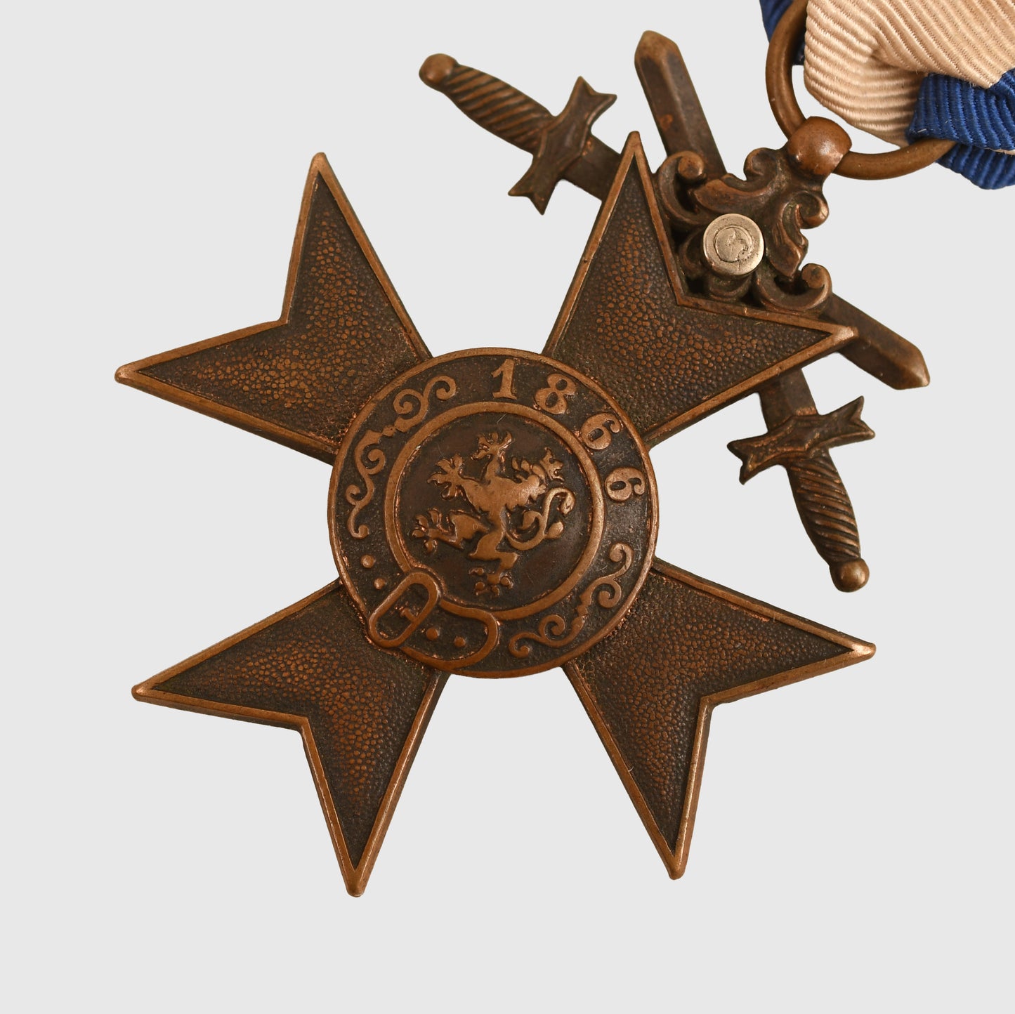 German WWI Iron Cross and Bavarian Award — Identified