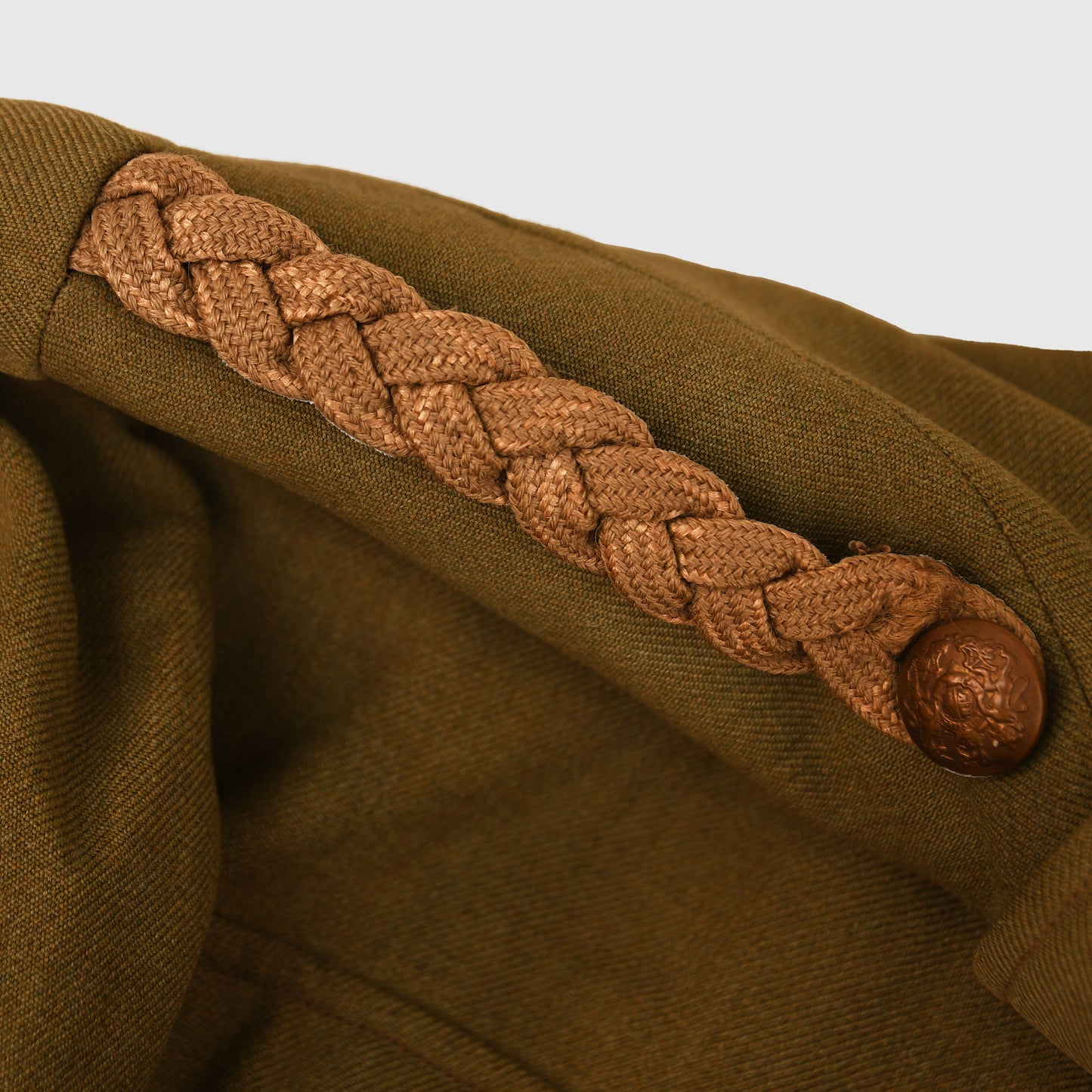 British WWI 1902 Pattern Officers Closed Collar Cuff Rank Tunic
