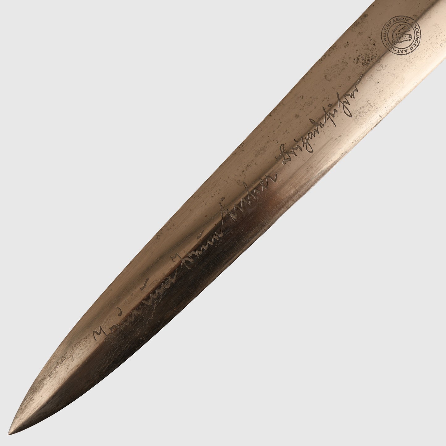 GERMAN WWII SA MANS DISPLAY PIECE PRESENTED TO A BRIGADFUHRER