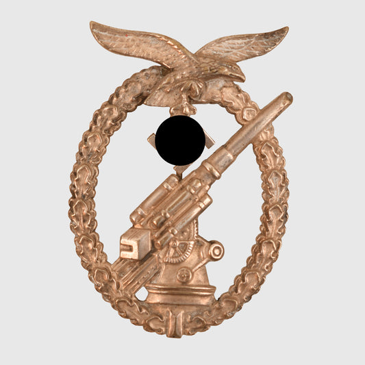 German WWII Luftwaffe Flak Badge