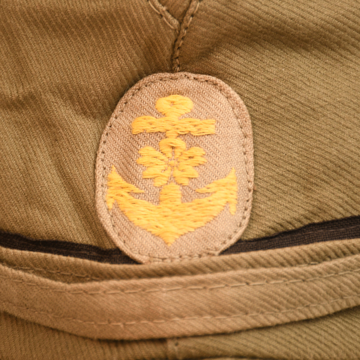 JAPANESE WWII NAVAL JUNIOR PETTY OFFICERS FIELD CAP