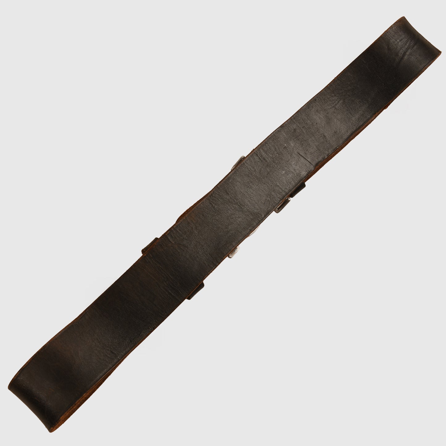 GERMAN WWII WAFFEN SS OFFICERS BELT WITH SS MARKED BUCKLE