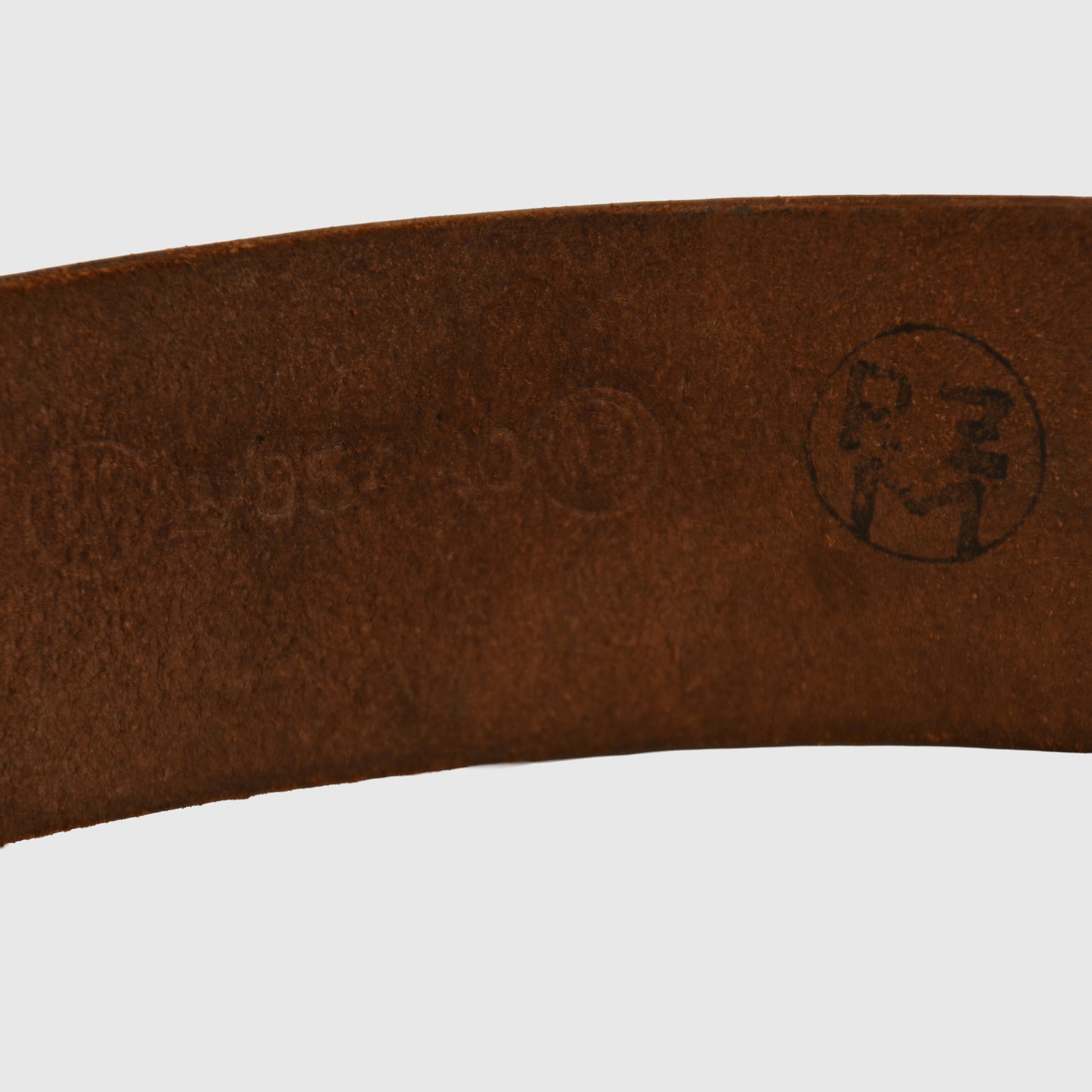 GERMAN WWII WAFFEN SS OFFICERS BELT WITH SS MARKED BUCKLE